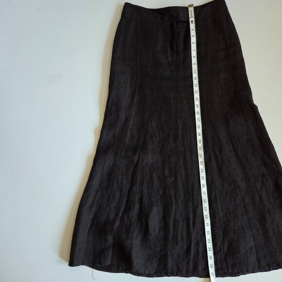 Lida Baday 100% linen maxi skirt. - Picture 11 of 11